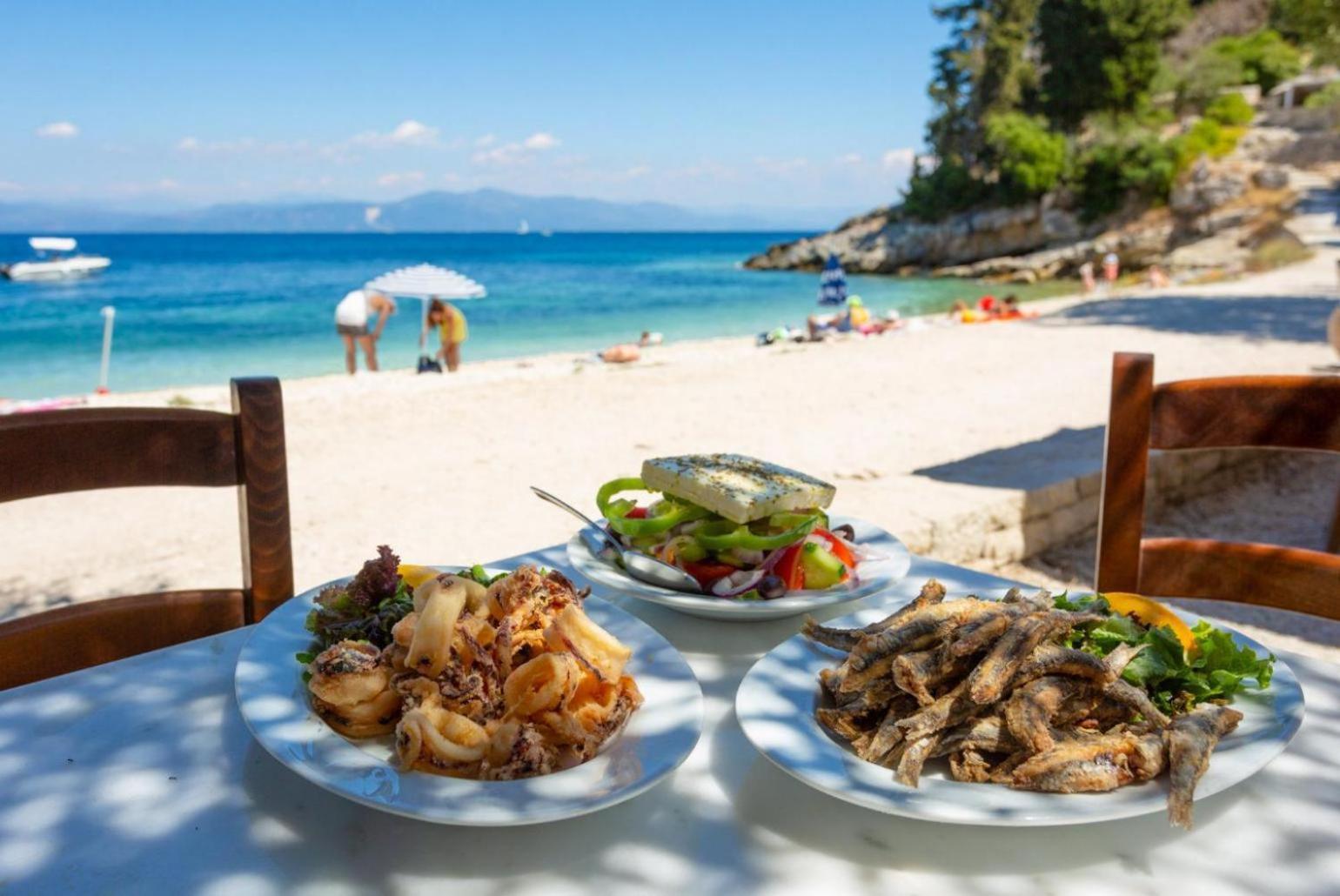 Spiros Jetty House Daire Longós Dış mekan fotoğraf