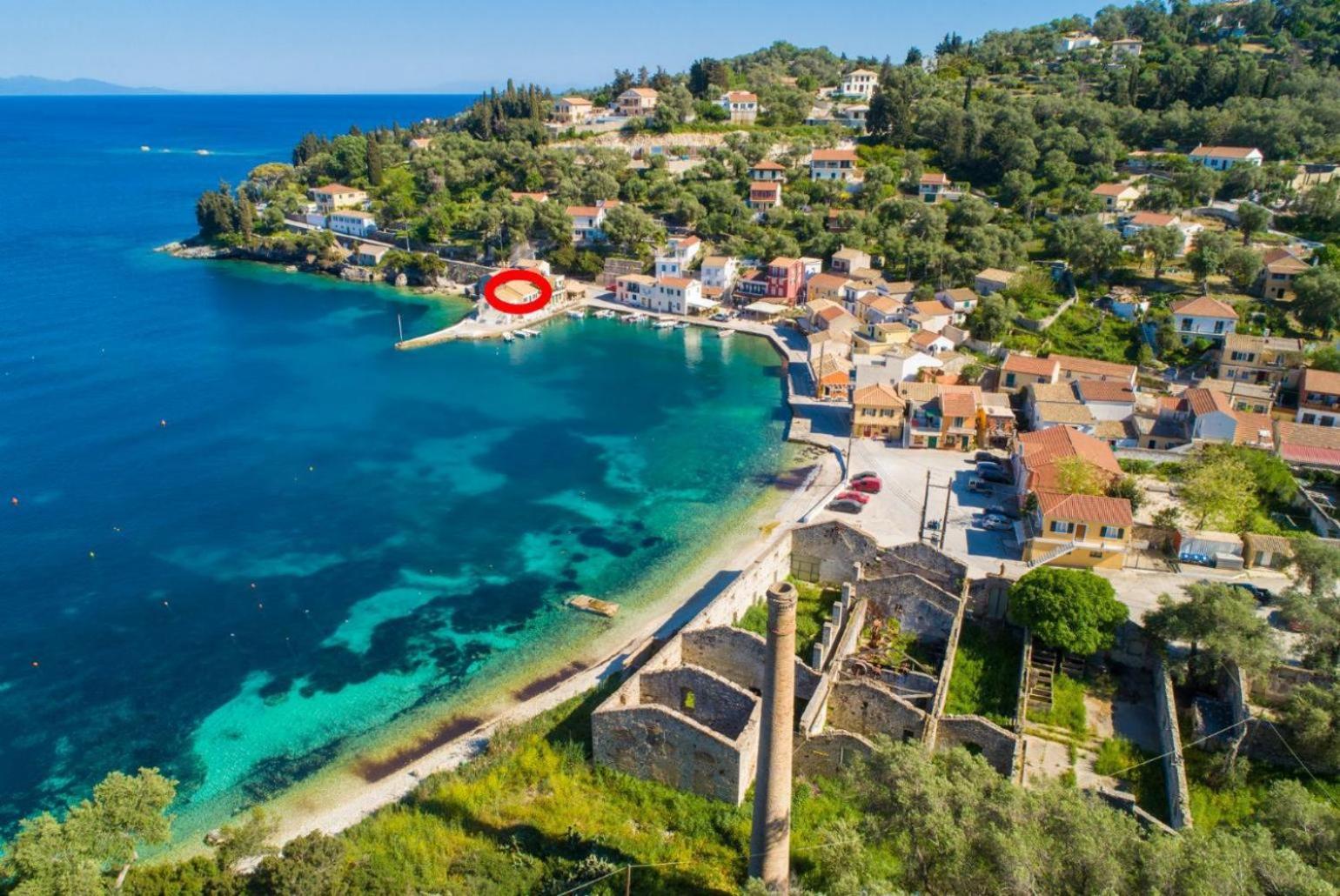 Spiros Jetty House Daire Longós Dış mekan fotoğraf
