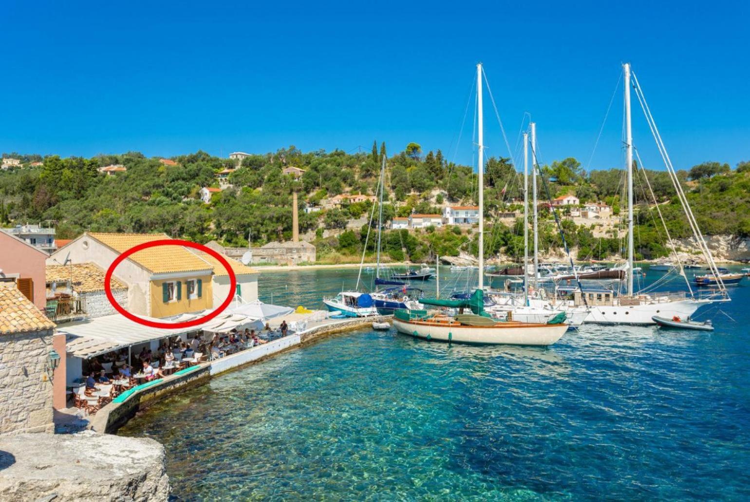 Spiros Jetty House Daire Longós Dış mekan fotoğraf